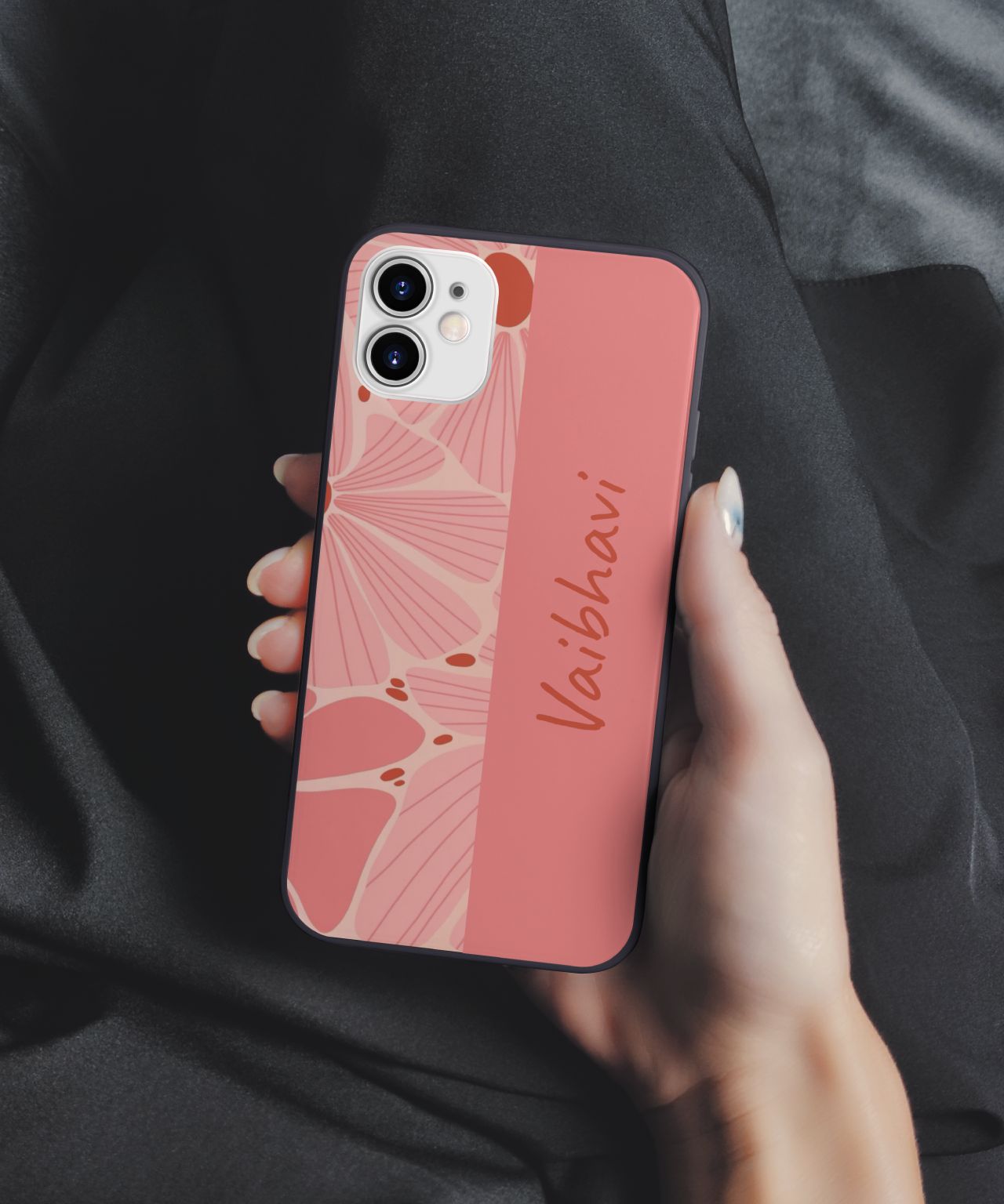 Personalized Pink Floral Phone Case and Cover 5