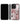 Phone case with floral and text design on a white background