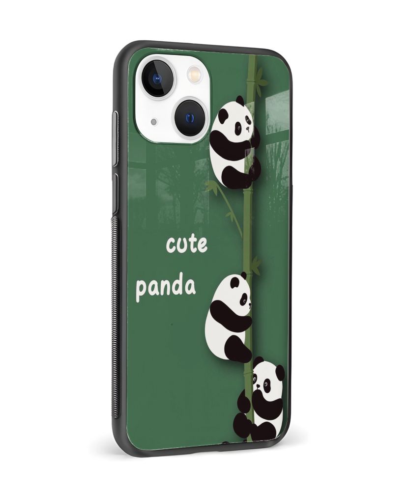 Playful Panda Climbing Bamboo Phone Case 4