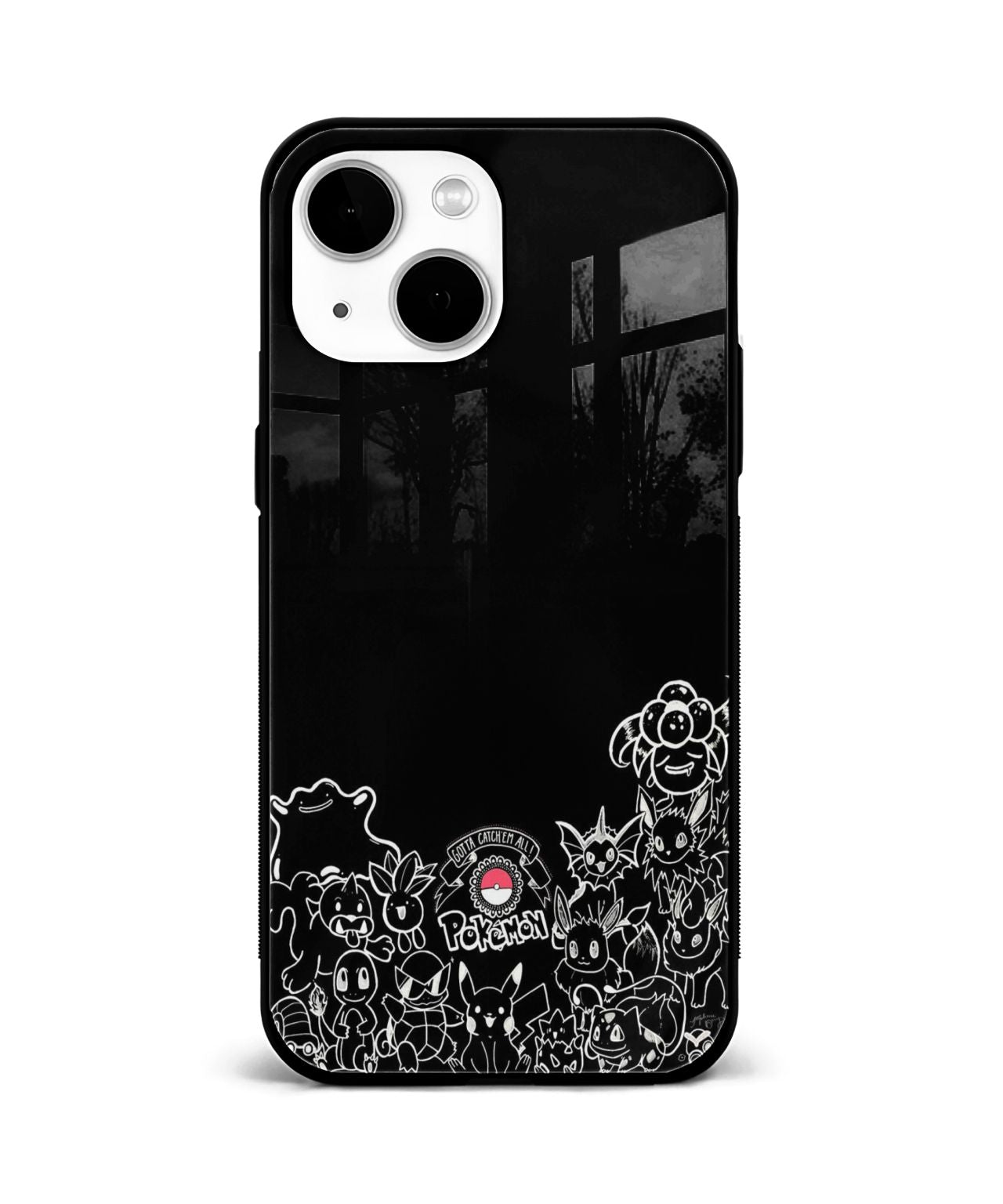 Pokémon Monochrome Phone Case and Cover 1