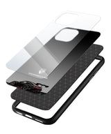 Porsche Car Design Glass/Metal Phone Case 3