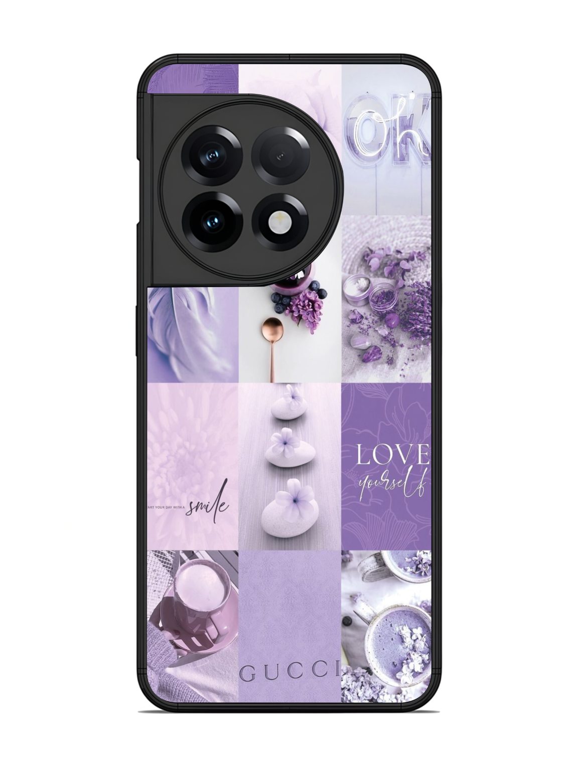 Purple Gucci Collage Phone Case for OnePlus 11R 1