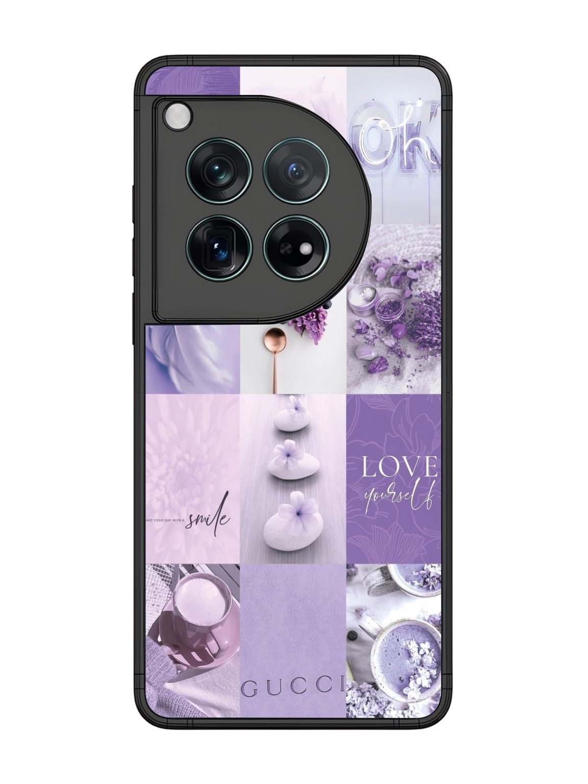 Purple Gucci Collage Phone Case for OnePlus 12 1