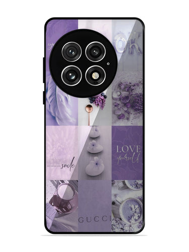 Purple Gucci Collage Phone Case for OnePlus 13 1