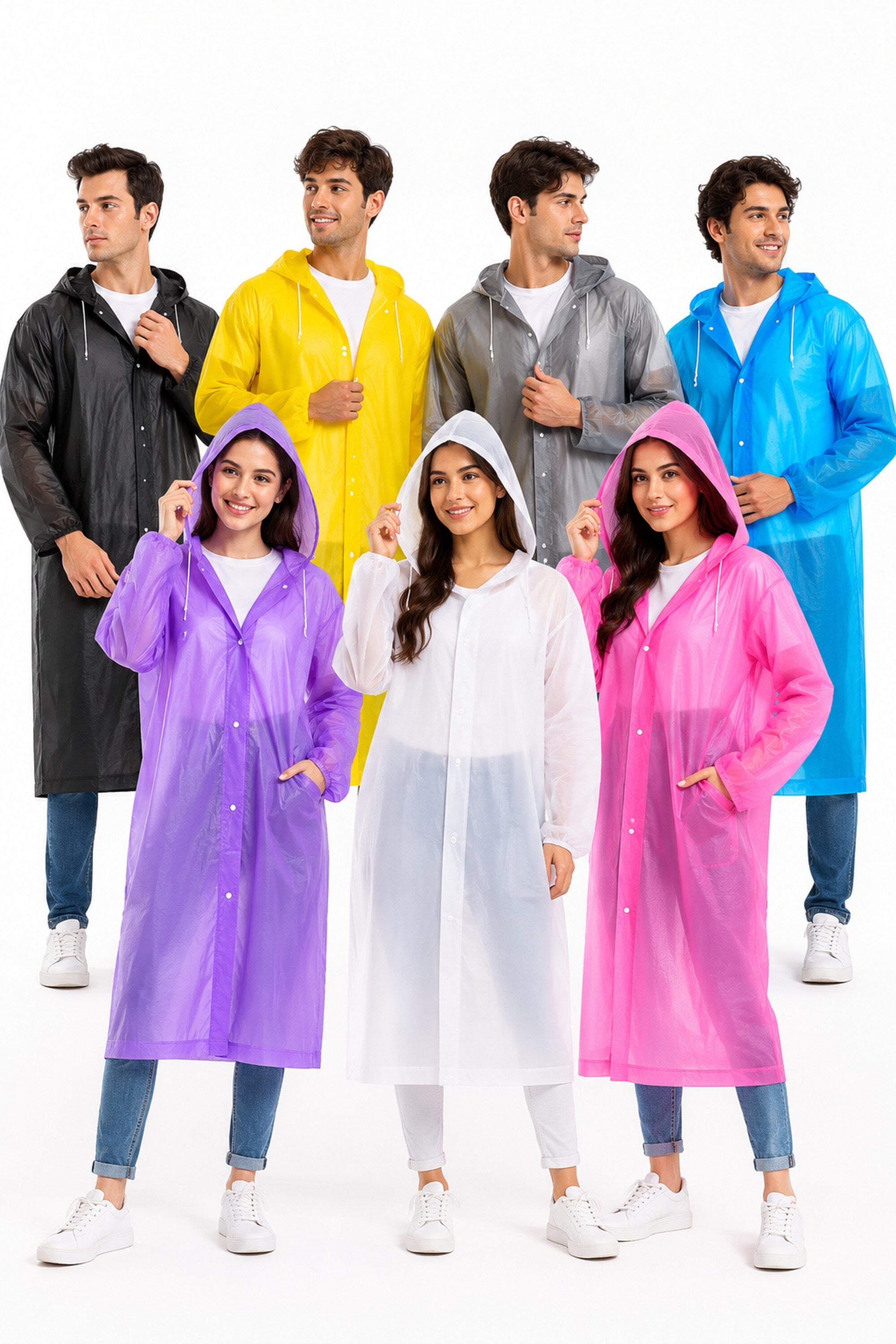 Waterproof Raincoat for Men & Women India shot 1