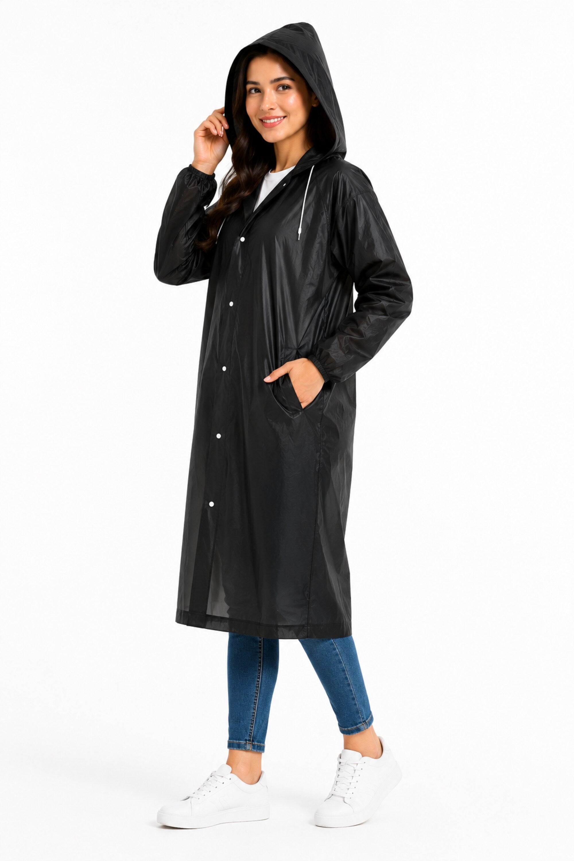Waterproof Raincoat for Men & Women India shot 7