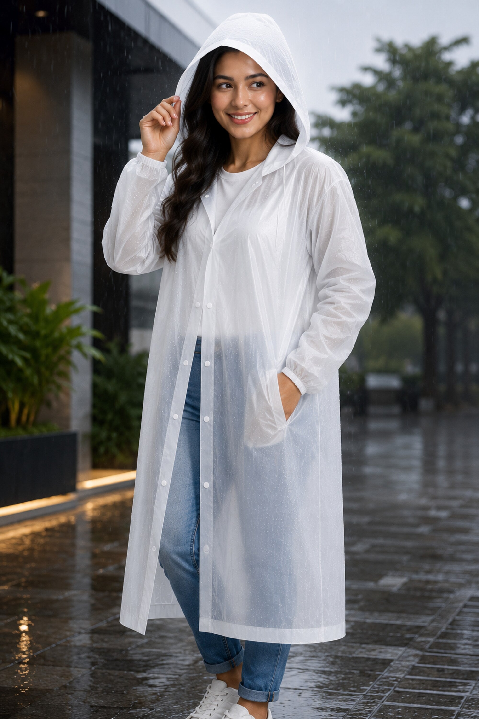 Waterproof Raincoat for Men & Women India shot 6