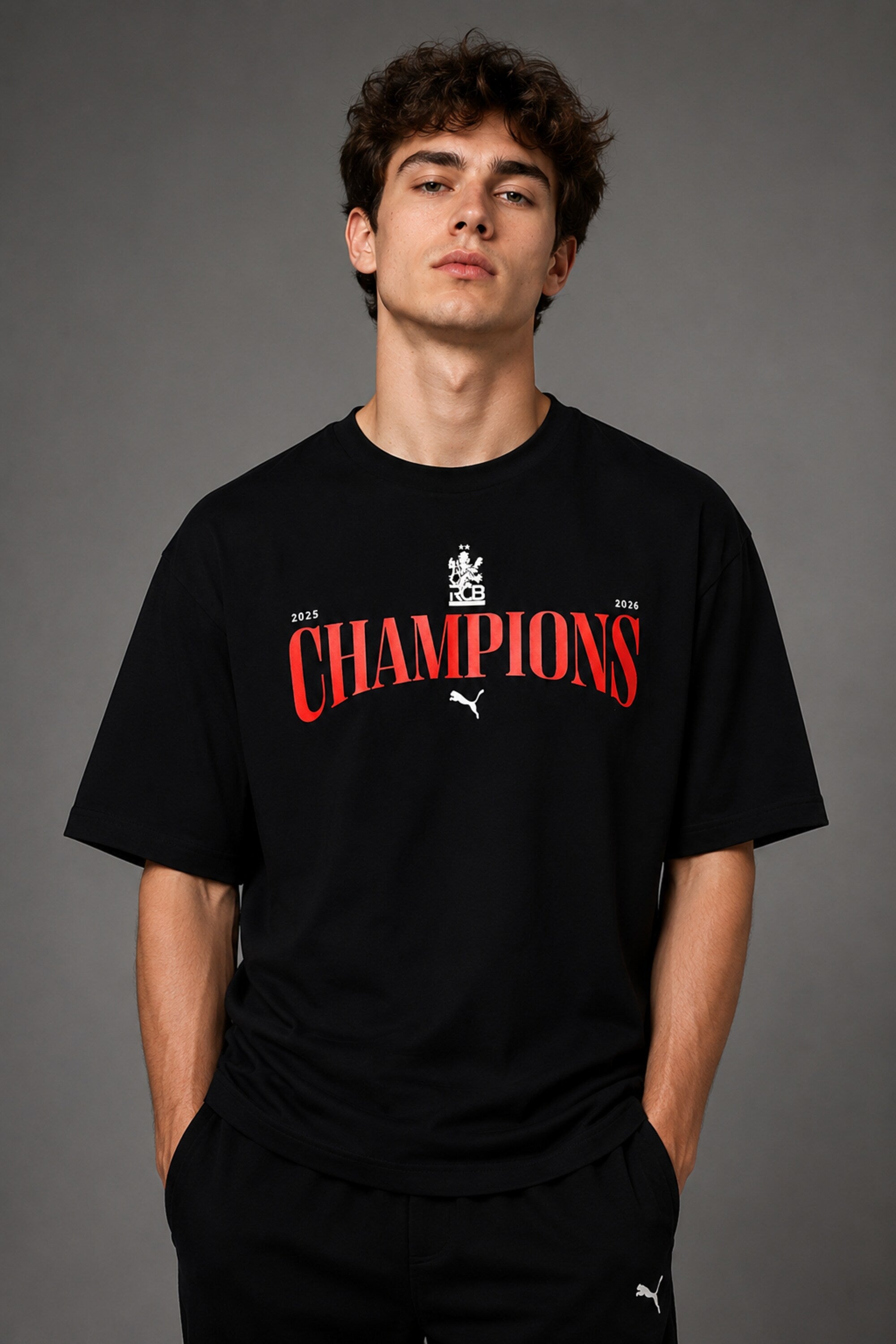 RCB Champions 2026 Fan T-Shirt – Back To Back Victory Edition