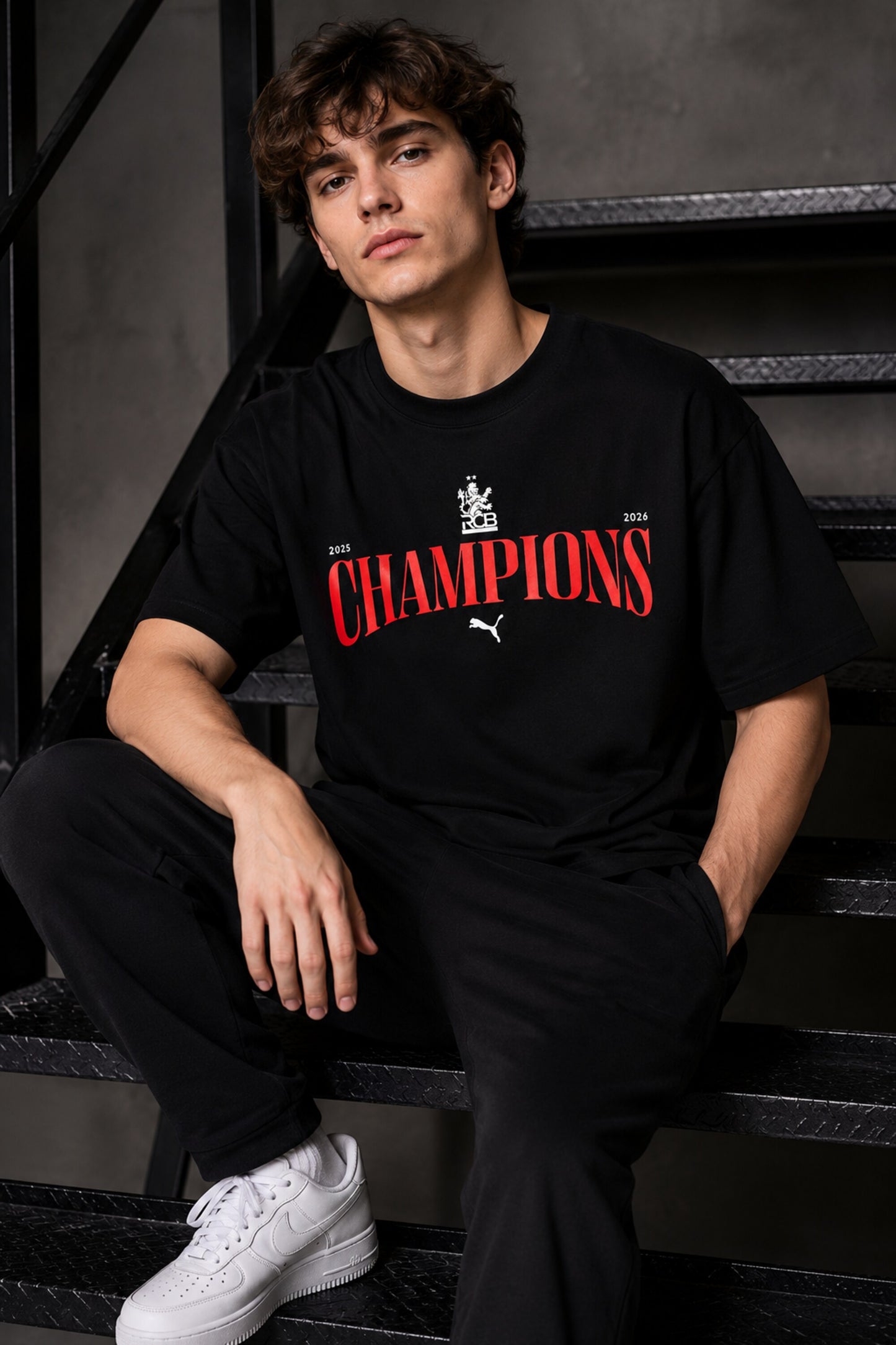 RCB Champions 2026 Fan T-Shirt – Back To Back Victory Edition