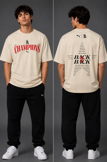 RCB Champions 2026 Fan T-Shirt – Back To Back Victory Edition