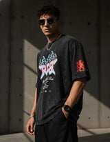 RCB 2026 vintage champion print close-up – Virat Kohli podcast tshirt – Ee Sala Cup Namde – PopCase India