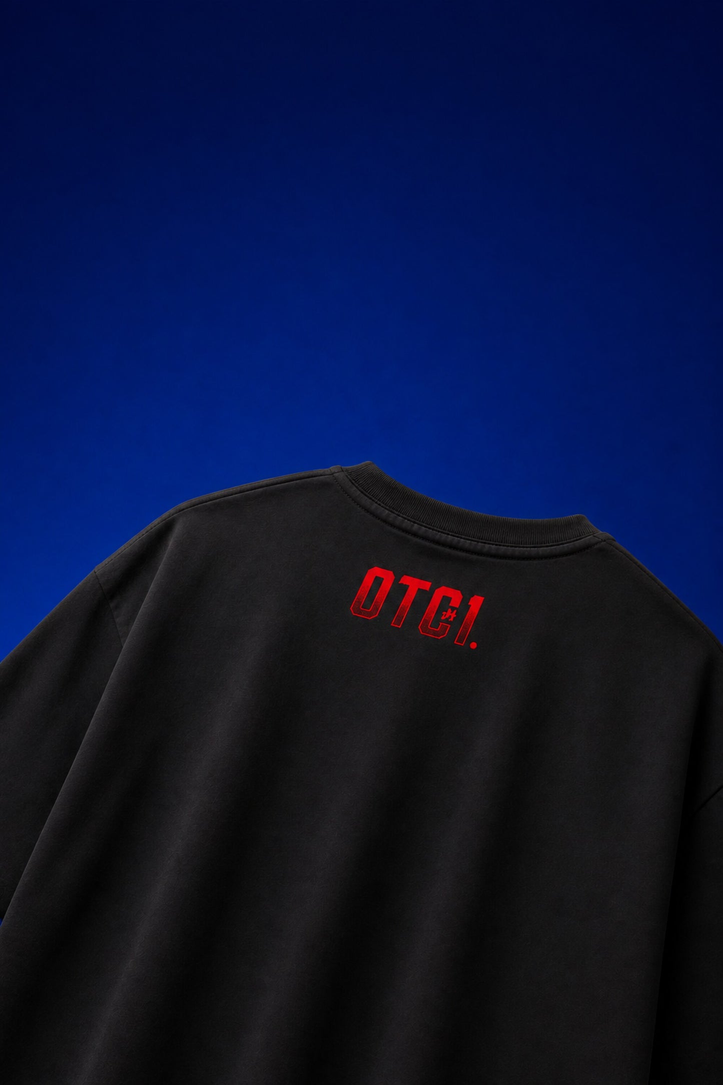 Roman Reigns Original Tribal Chief OTC black oversized t-shirt with red WWE graphic