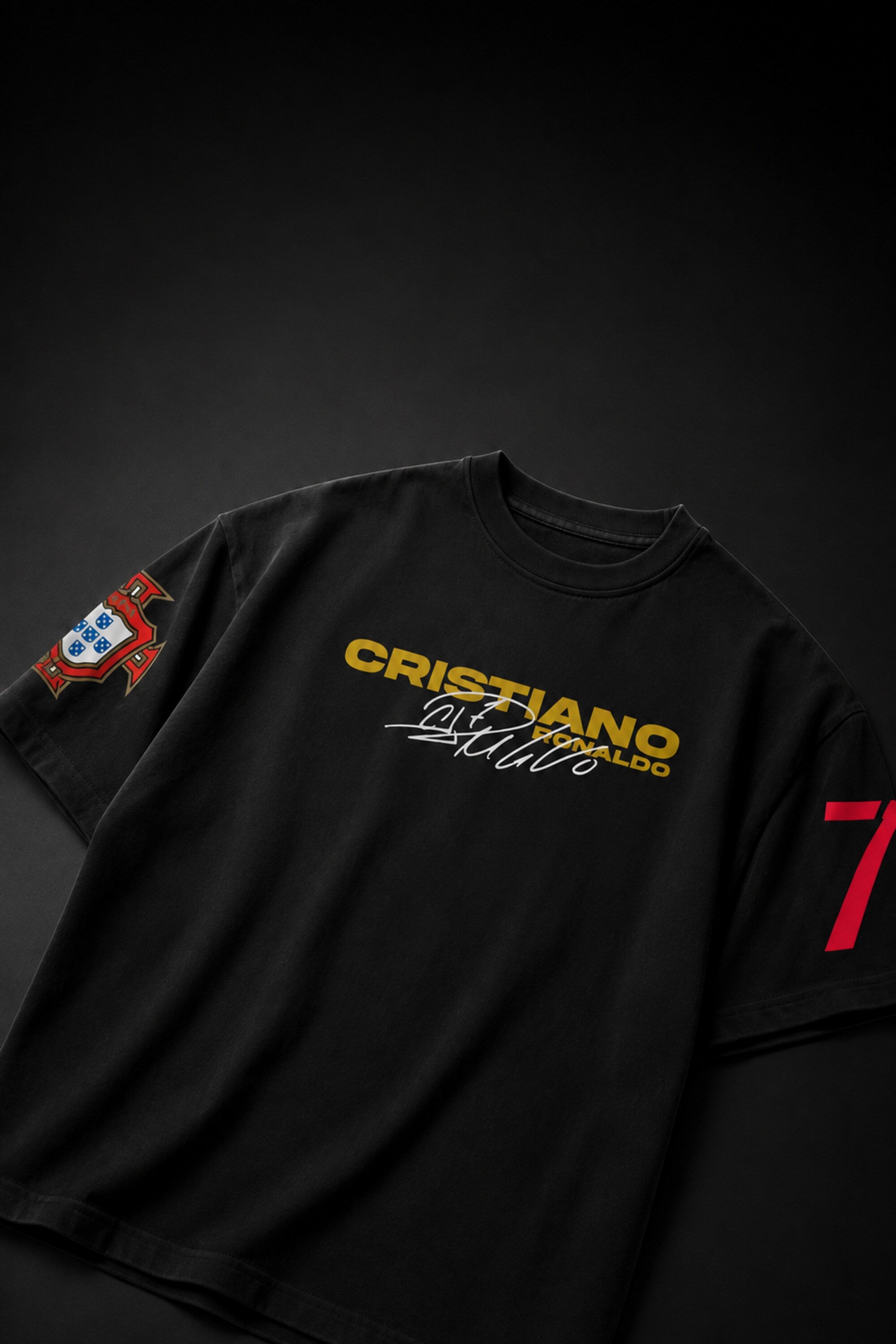 Ronaldo Legacy Oversized Tee for the Ultimate Fan