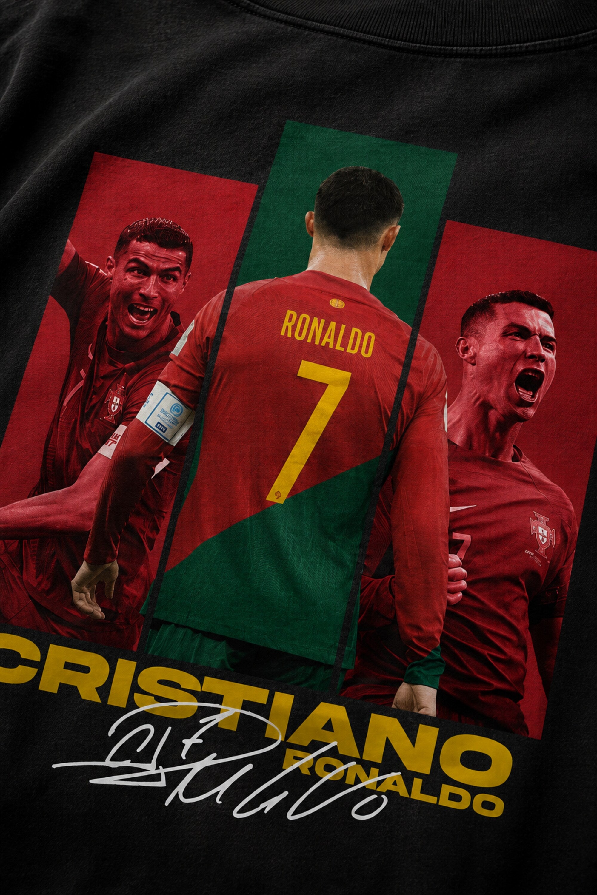 Ronaldo Legacy Oversized Tee for the Ultimate Fan