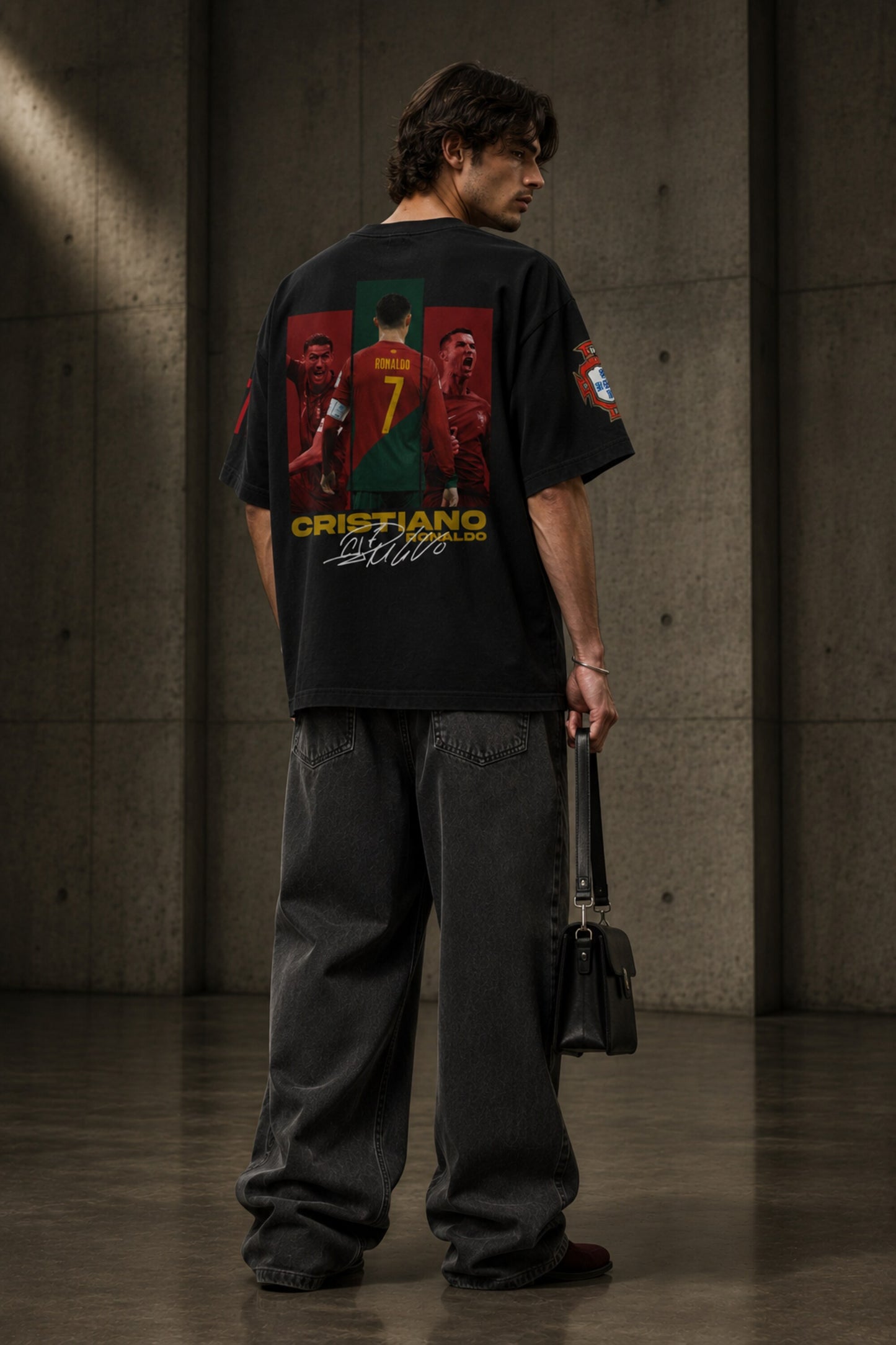 Ronaldo Legacy Oversized Tee for the Ultimate Fan