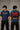 Model wearing a vintage wash dark blue oversized t-shirt with a graphic of Cristiano Ronaldo on the back and "CRISTIANO RONALDO" text on the front.