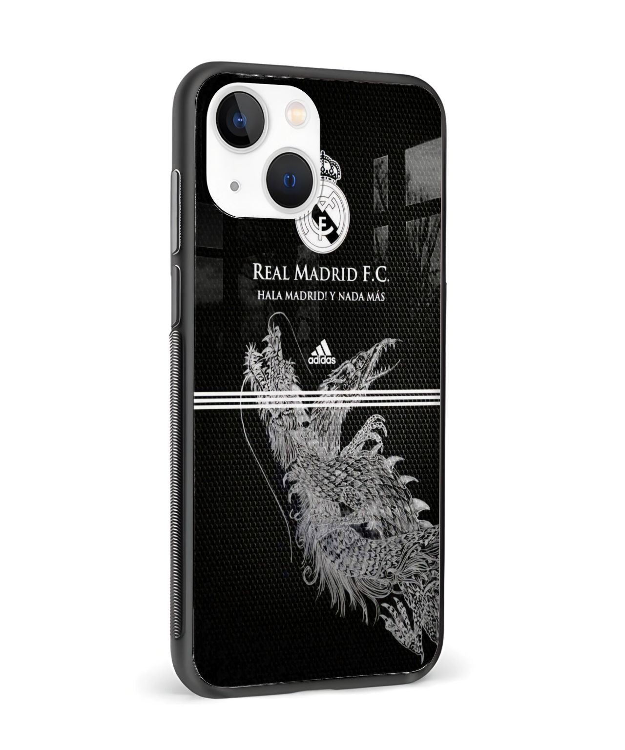 Real Madrid Black Dragon Textured Case 4