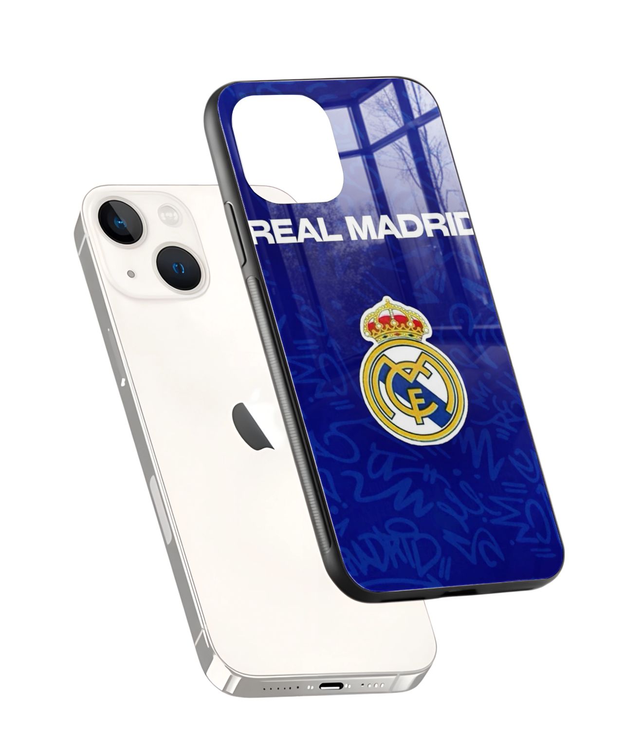 Real Madrid Blue Graffiti Case 2