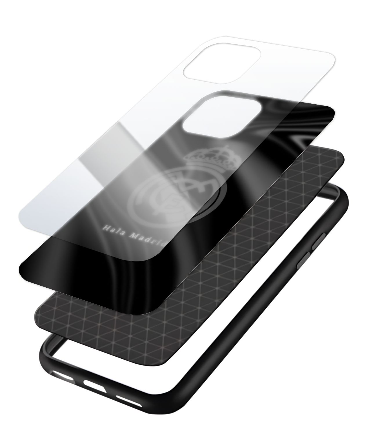 Real Madrid Hala Madrid Monochrome Case 3