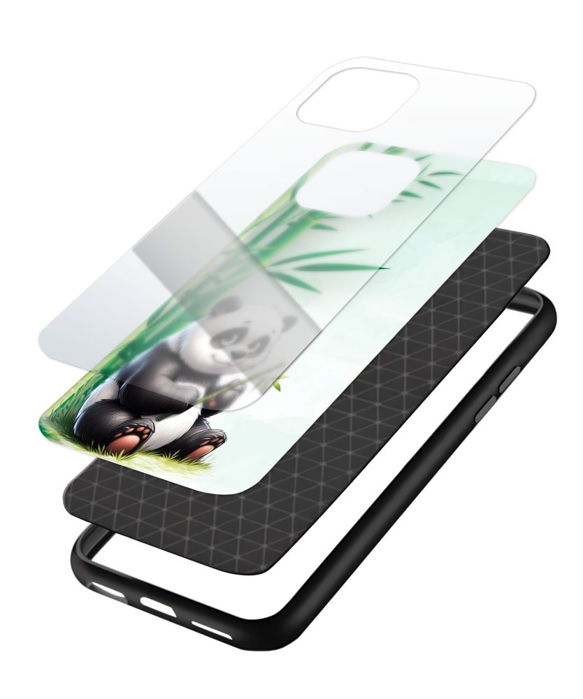 Realistic Bamboo Panda Phone Case 3