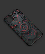 Red Hexagonal Mobile Case - PopCase