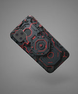 Red Hexagonal Mobile Case - PopCase