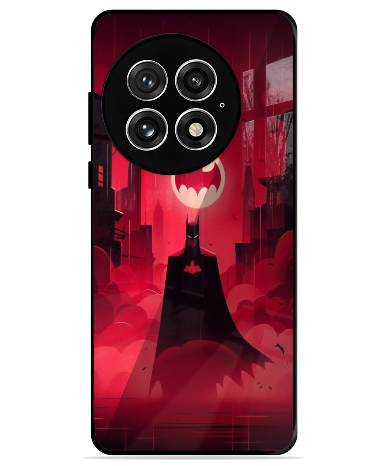 Red Batman Gotham Phone Case for OnePlus 13.