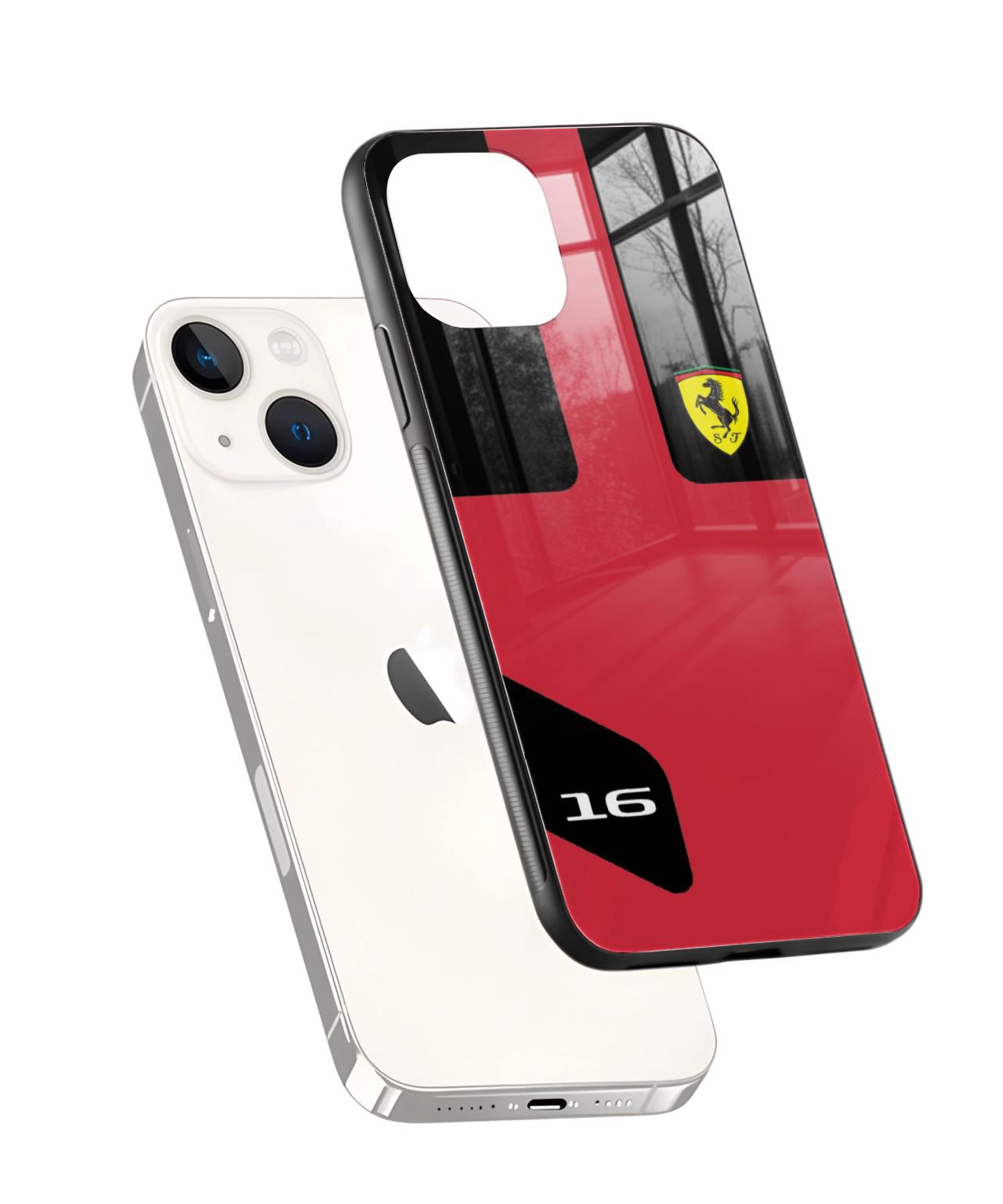 Red & Black Ferrari-Themed Phone Case and Cover 2