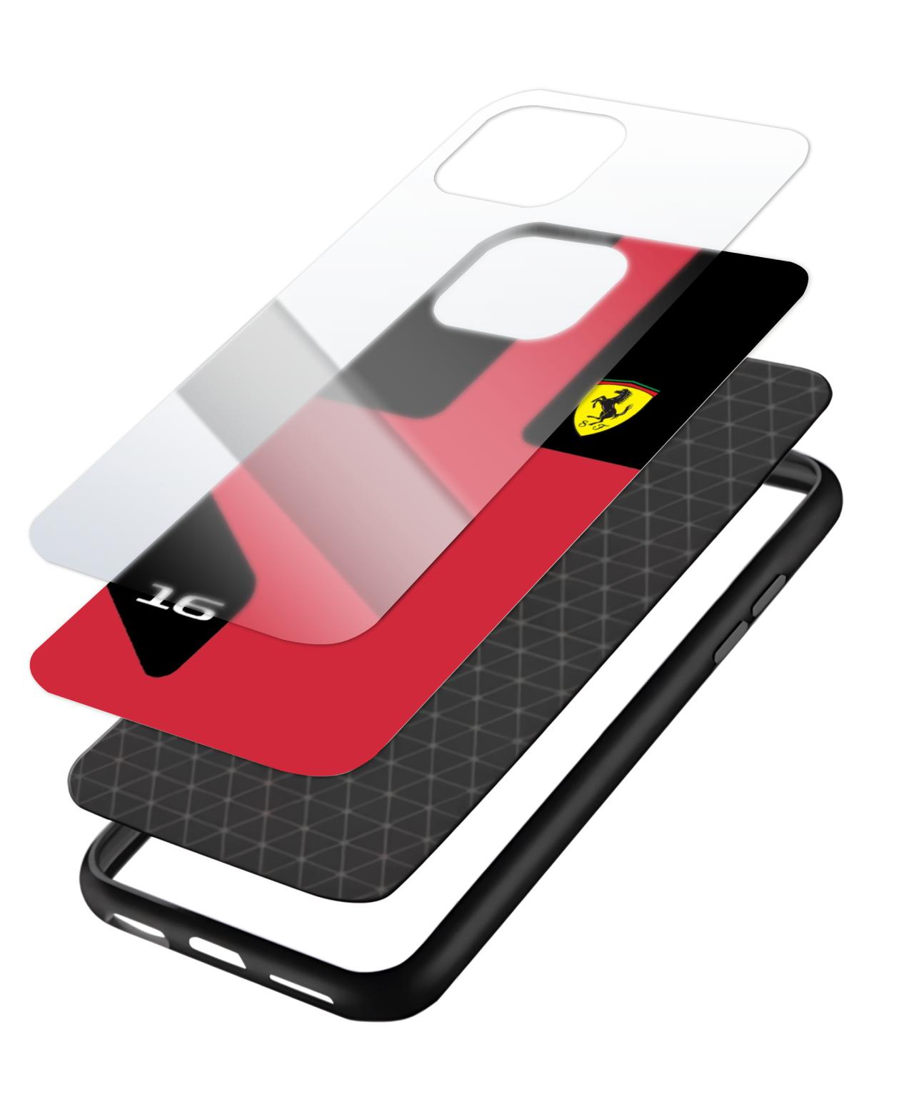 Red & Black Ferrari-Themed Phone Case and Cover 3