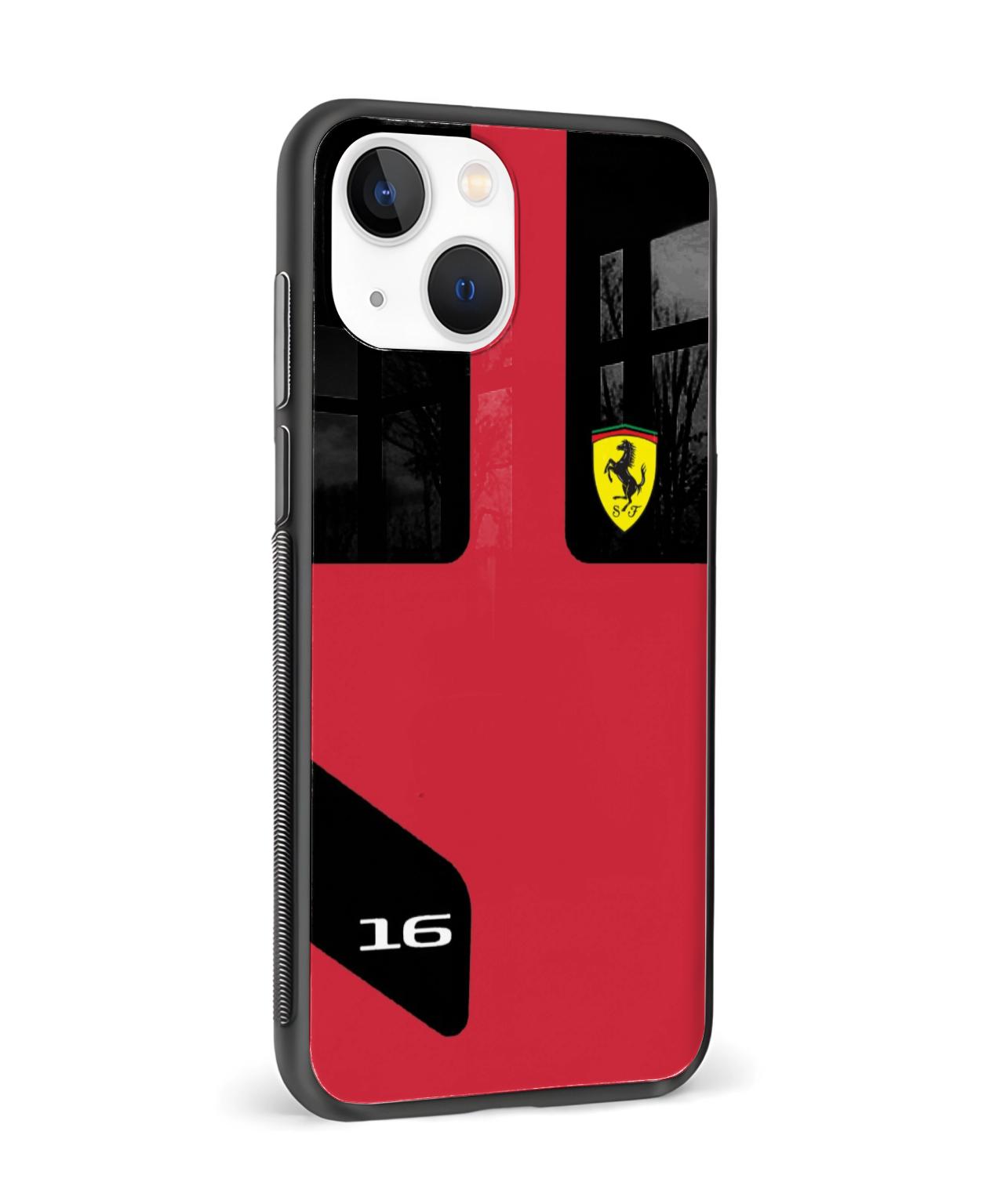 Red & Black Ferrari-Themed Phone Case and Cover 4