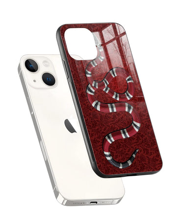 Red Snake Elegance Phone Case 2