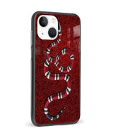 Red Snake Elegance Phone Case 4