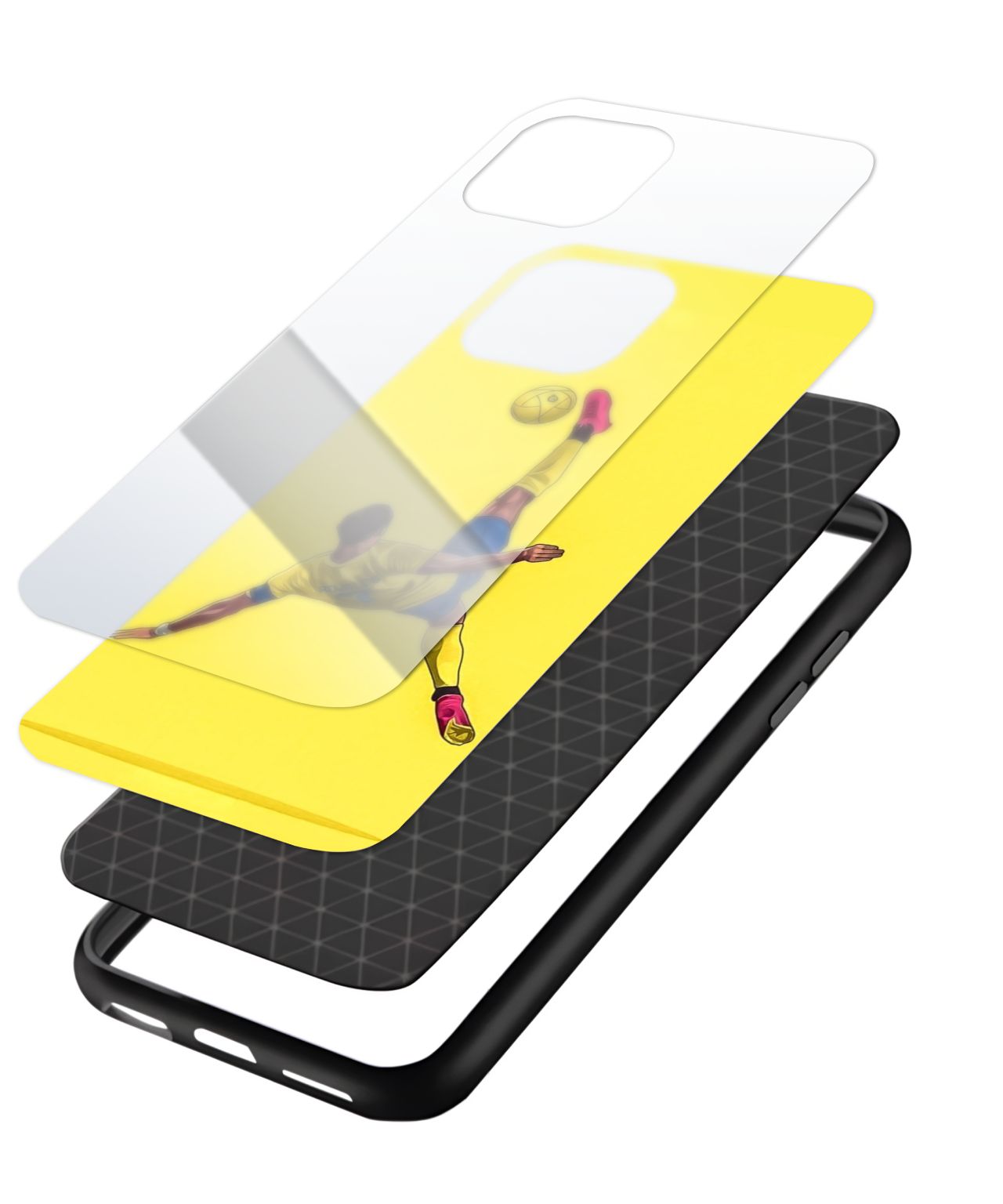 Ronaldo Acrobatic Kick Phone Case 3