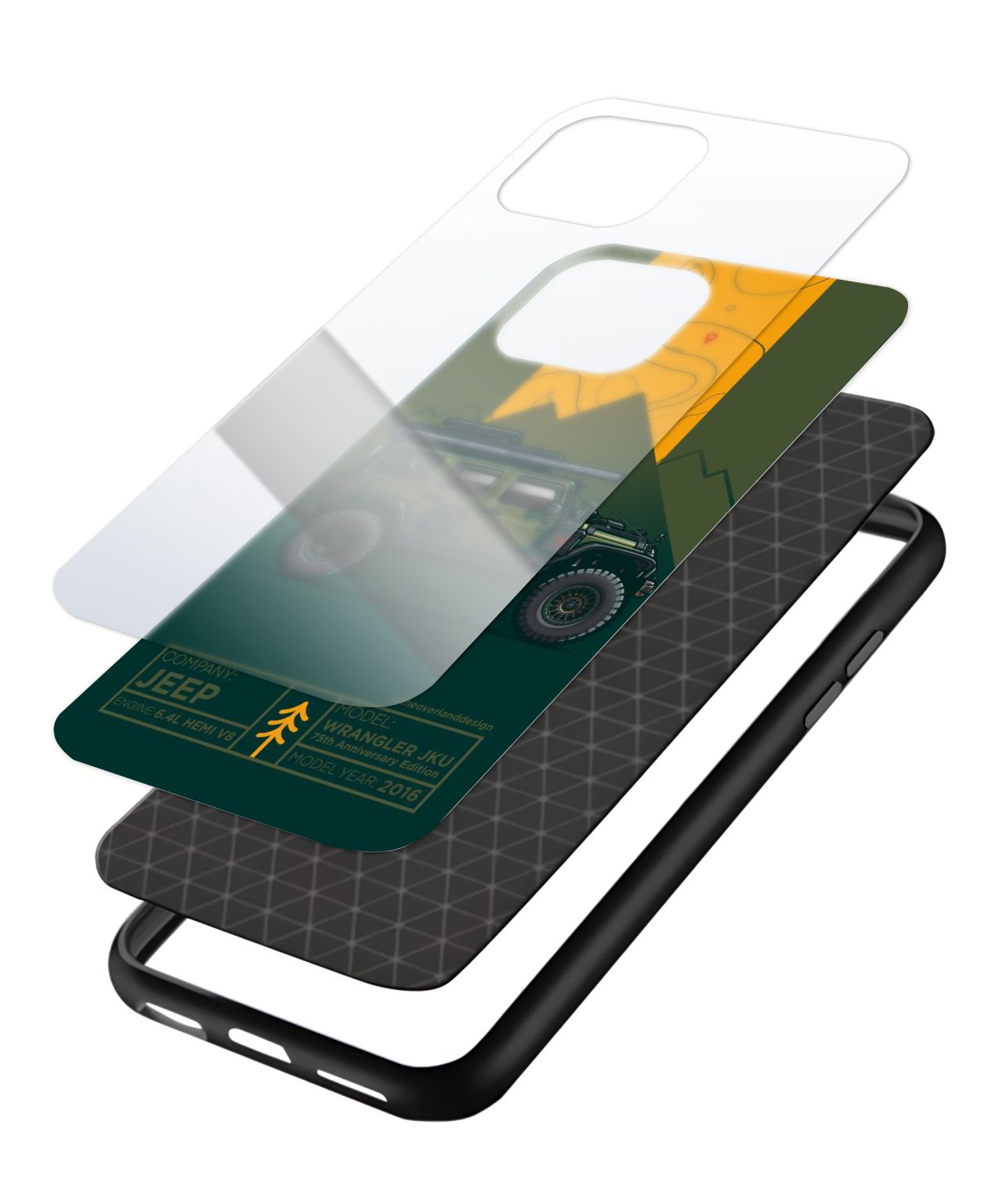 Rugged Jeep Wrangler Mobile Case and Cover 3