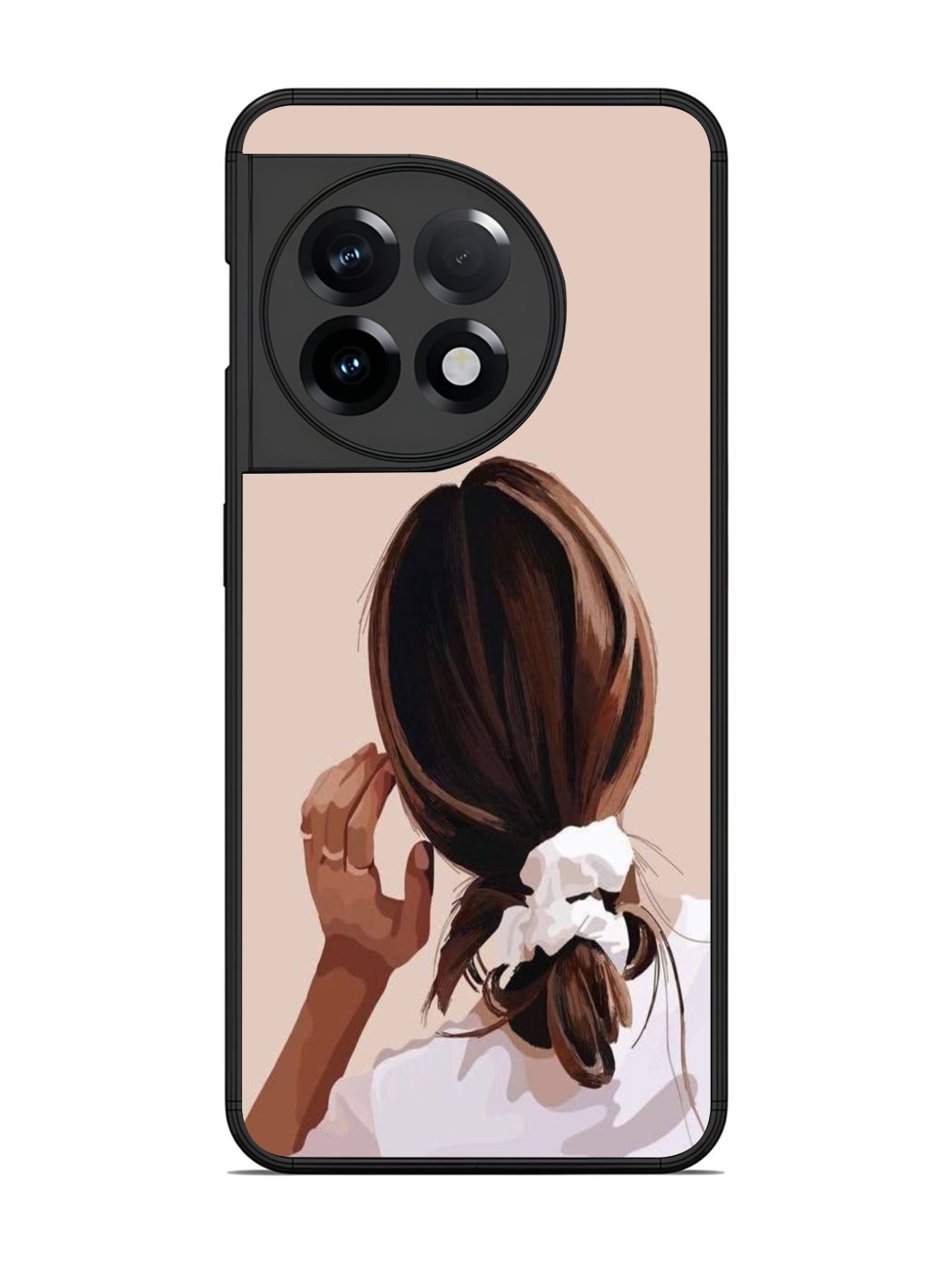 Scrunchie and Hairphone Case for OnePlus 11R 1