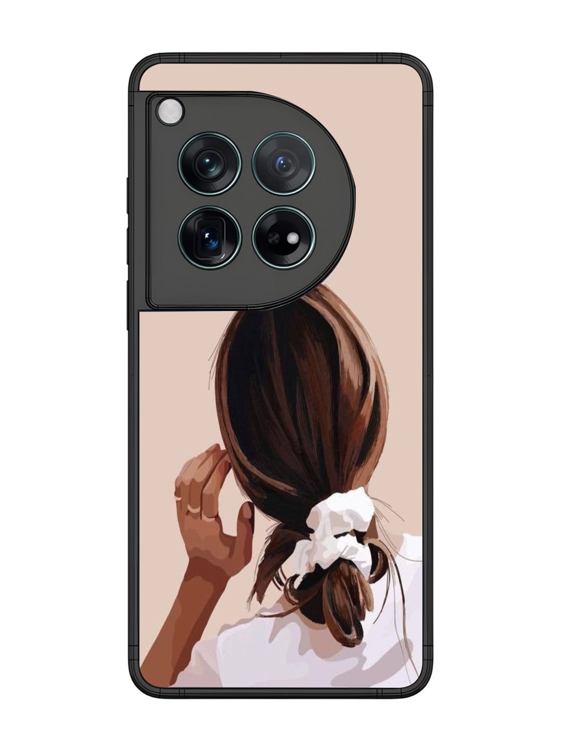 Scrunchie and Hairphone Case for OnePlus 12 1