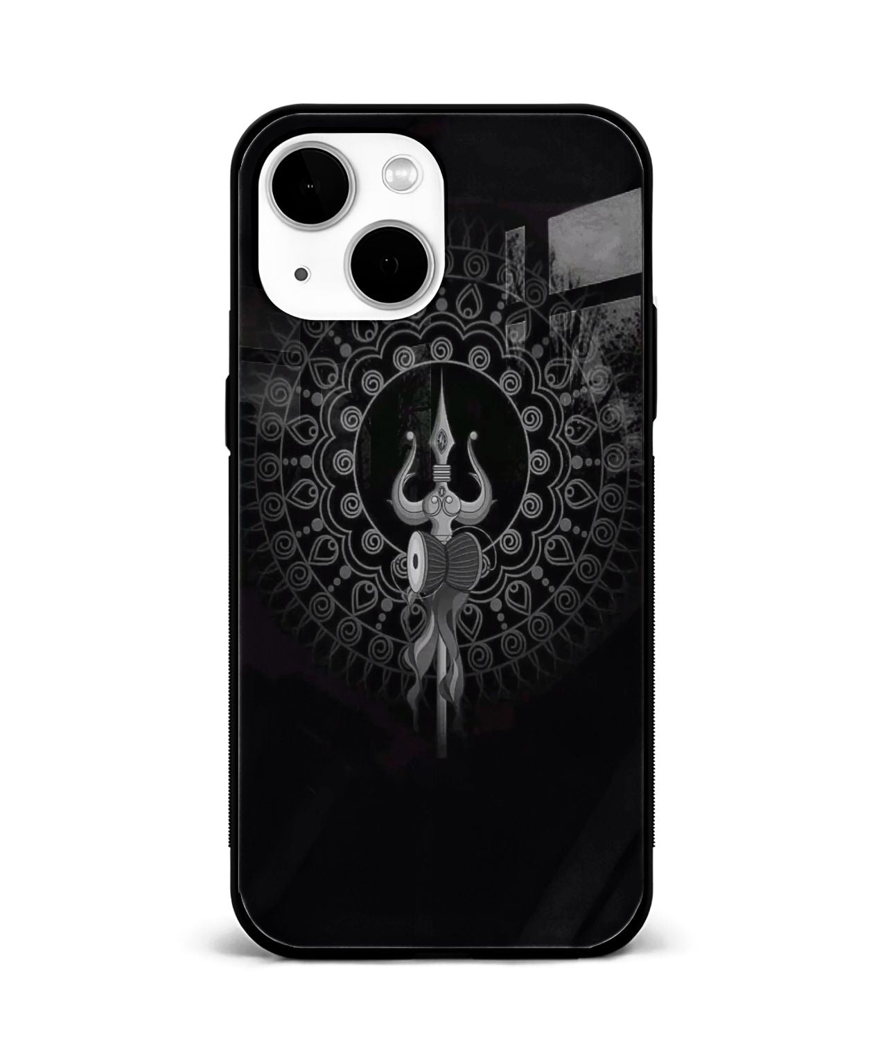 Shiva Trishul Glass CaseCover 1