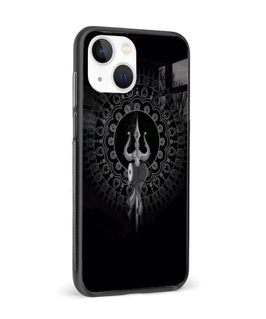 Shiva Trishul Glass CaseCover 4