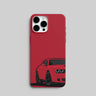 Sleek Red Sports Car Designer Mobile Case & Cover 1