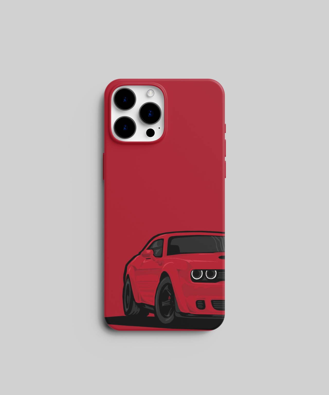 Sleek Red Sports Car Designer Mobile Case & Cover 1