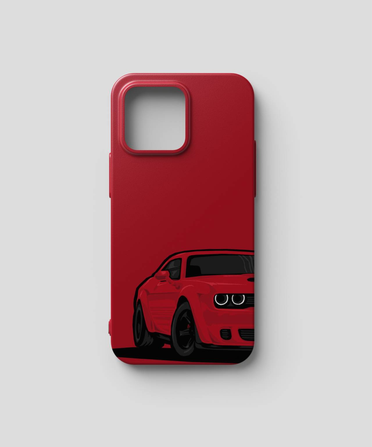 Sleek Red Sports Car Designer Mobile Case & Cover 3