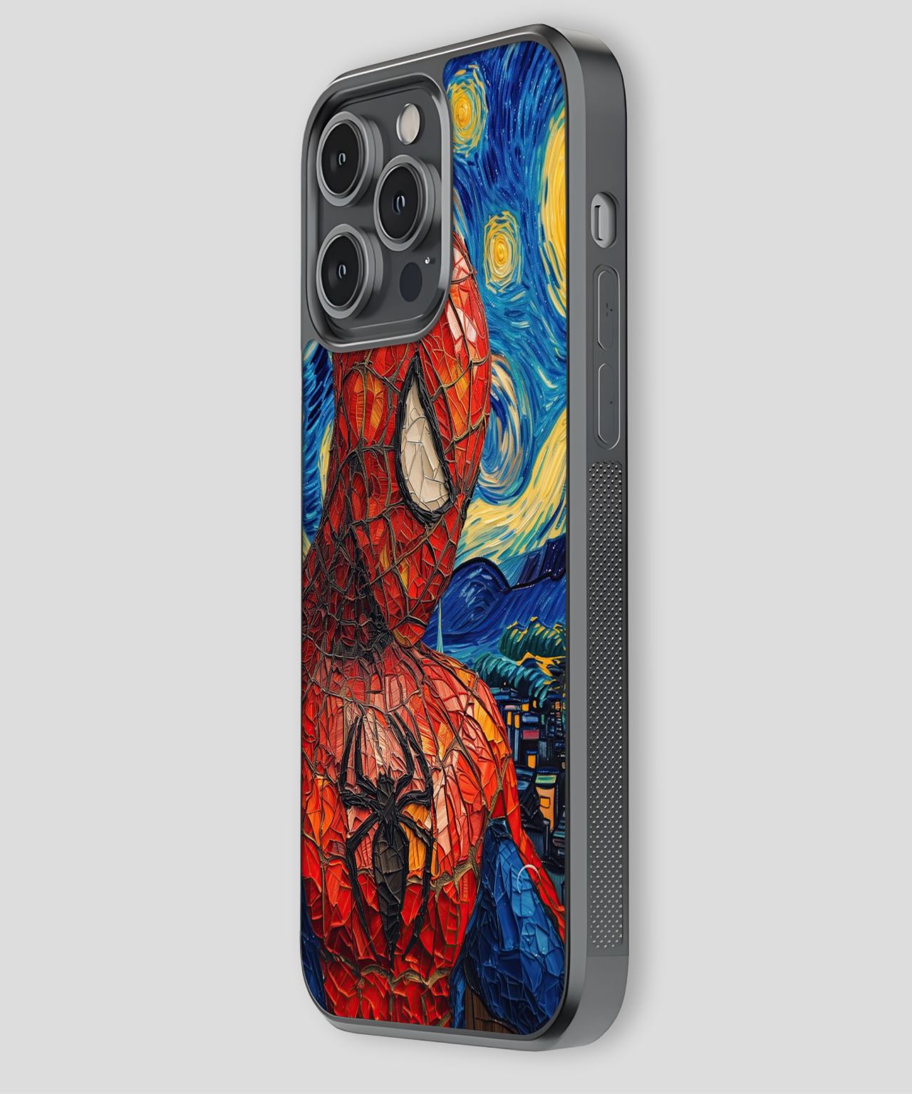 Spiderman Starry Night Phone Case 2