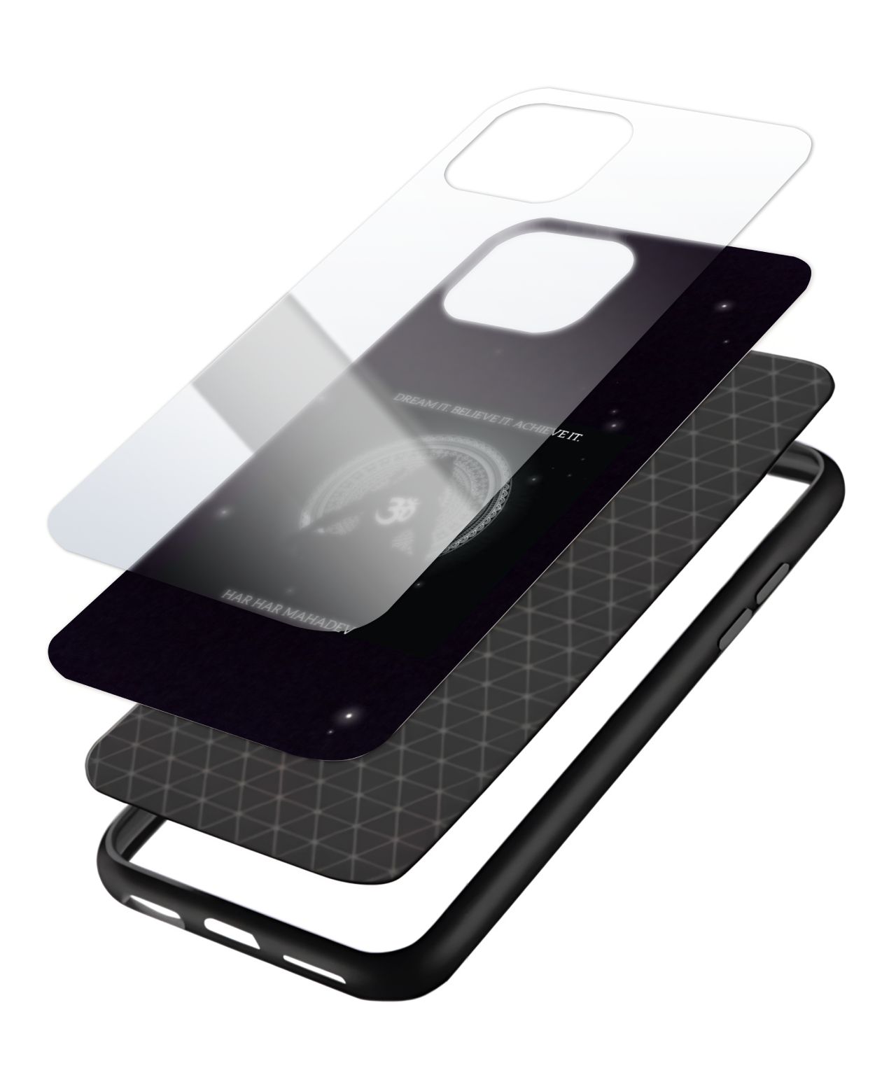 Spiritual Elegance Shiva Mobile Case and Cover 3