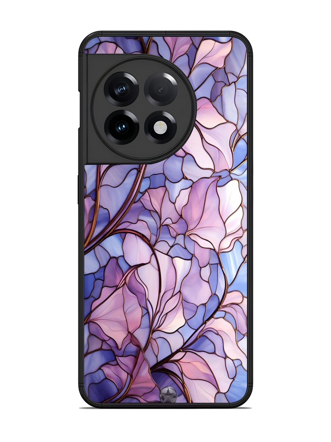 Stained Glass Floral Phone Case for OnePlus 11R 1