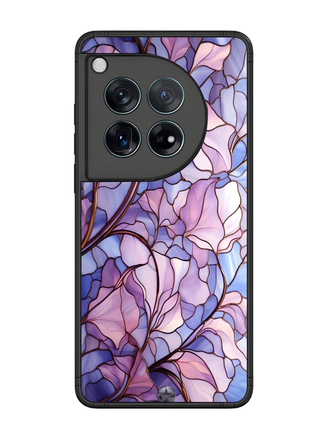 Stained Glass Floral Phone Case for OnePlus 12 1