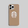 Starbucks Logo with Brown Background Mobile Case 2
