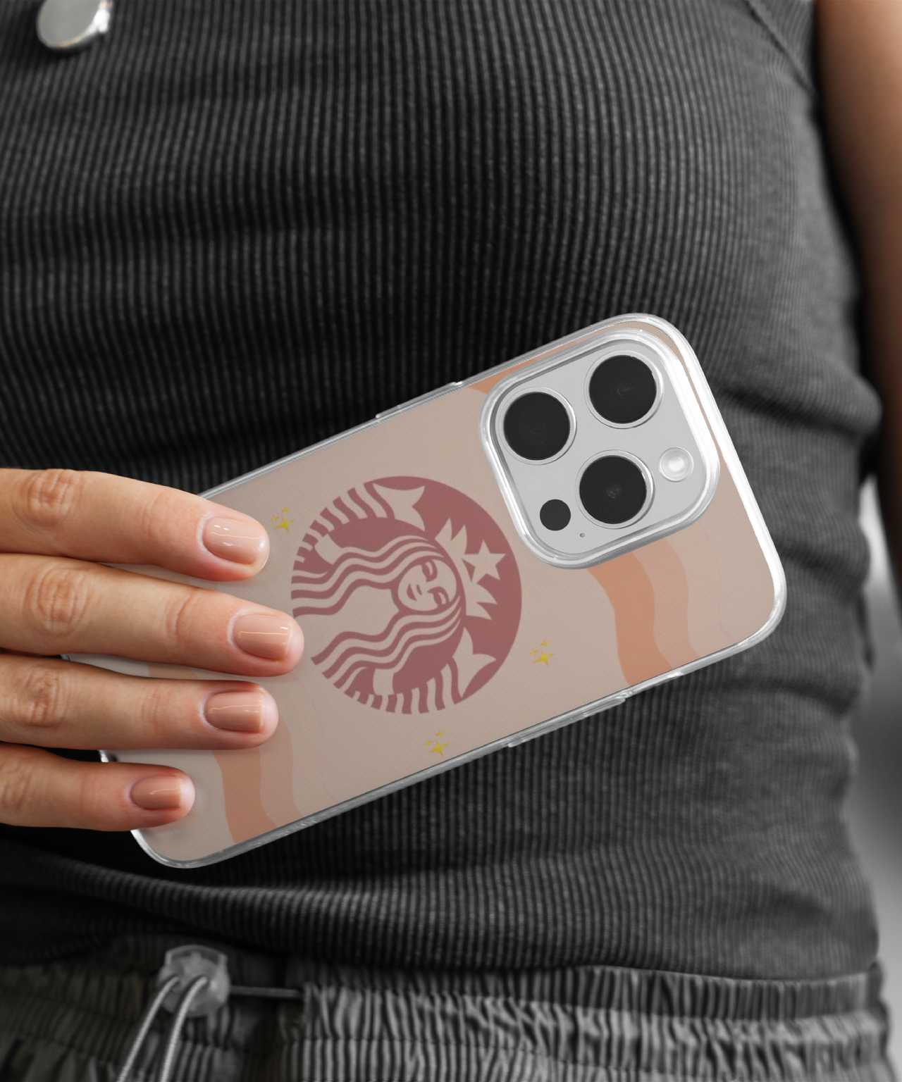 Starbucks Wave Design Mobile Case - PopCase