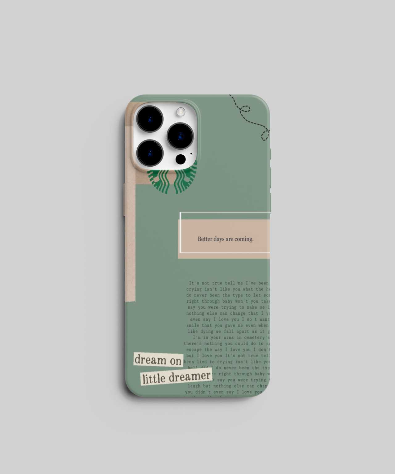 Starbucks Stylish messages Mobile Case - PopCase