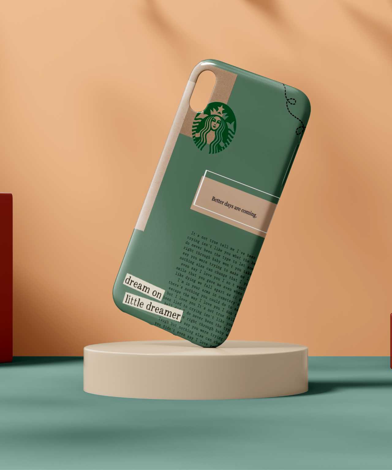 Starbucks Stylish messages Mobile Case - PopCase