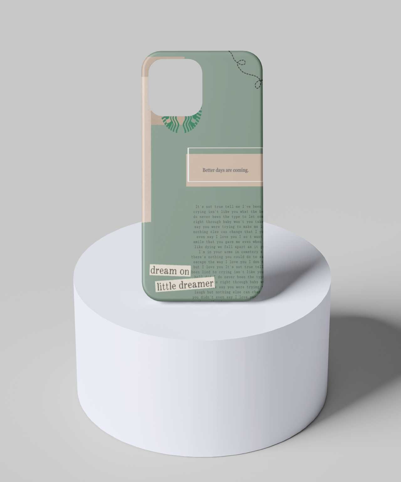 Starbucks Stylish messages Mobile Case - PopCase